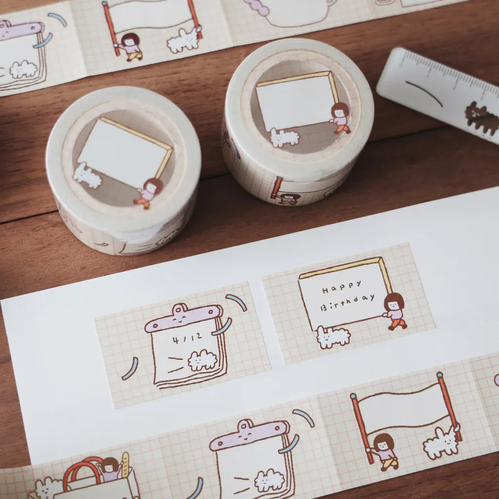 Yohand Studio Writing Paper Tape - Everyday Moments (3 cm x 90 cm)