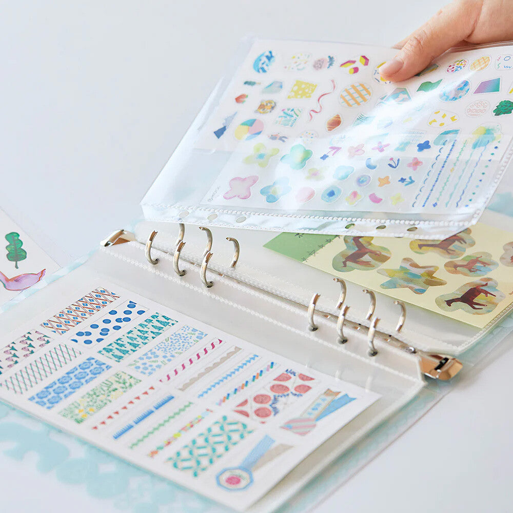 King Jim OTONA Sticker File - Binder Type