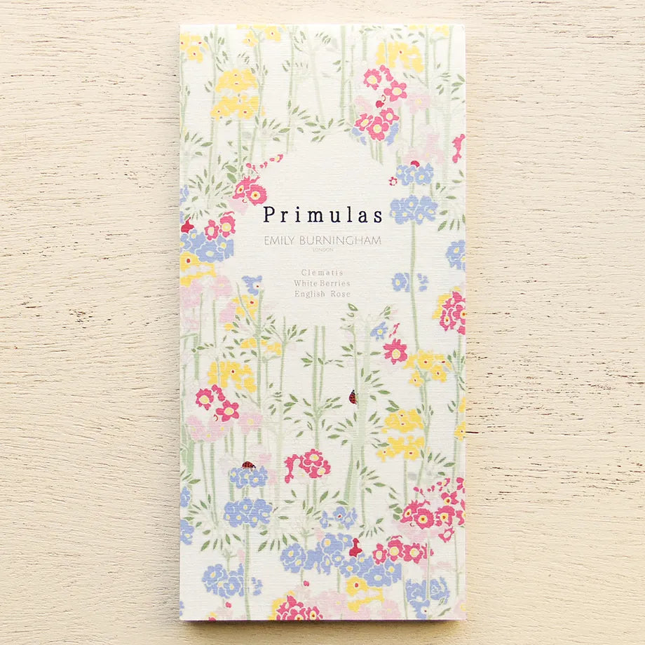 Cozyca x Emily Burningham Small Letter Pad - Primulas