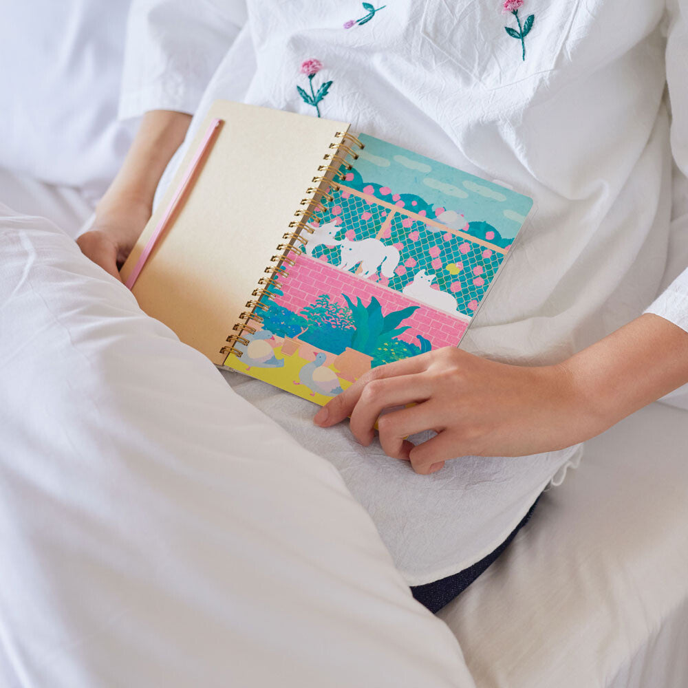 King Jim HITOTOKI Ring Notebook (Comic Size Grid Pages) – Detour