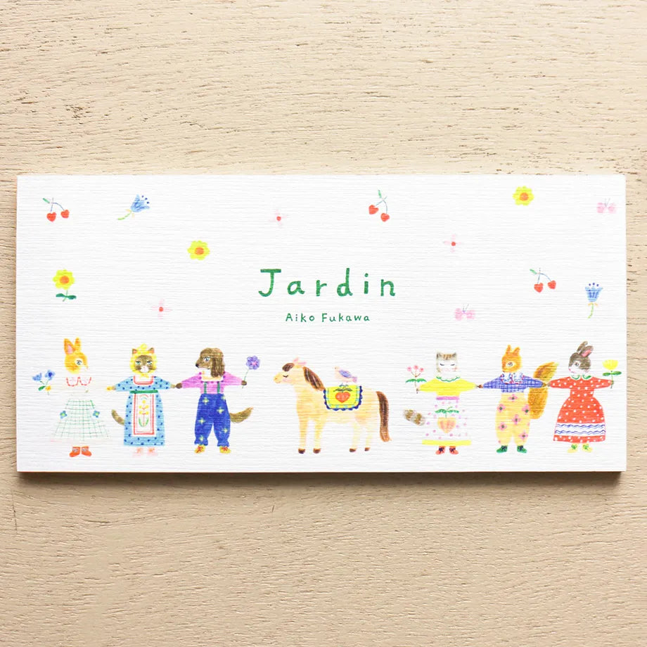 Cozyca x Aiko Fukawa Small Letter Pad - Jardin