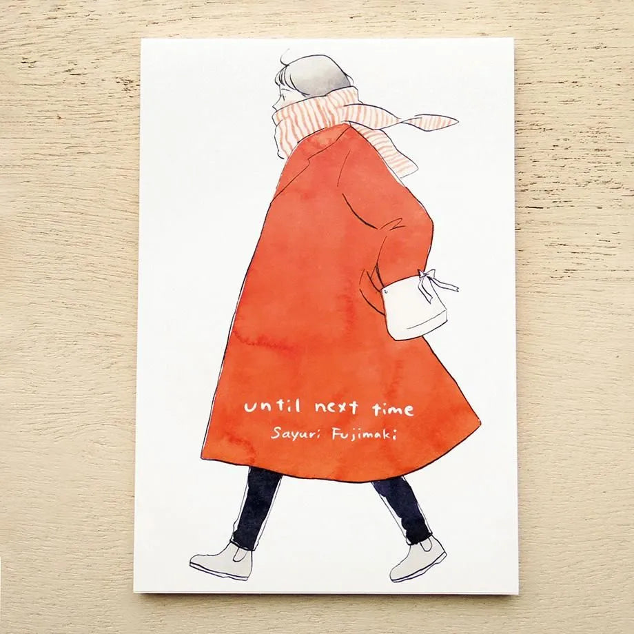 Cozyca x Sayuri Fujimaki Postcard Pad - until next time