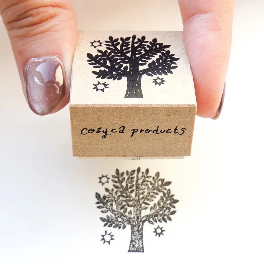 Cozyca x Shuku Nishi Wooden Rubber Stamps (4 Designs)