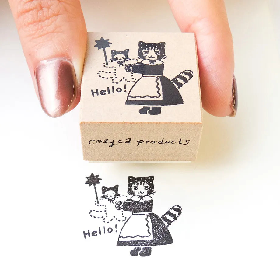 Cozyca x Aiko Fukawa Wooden Rubber Stamps (4 Designs)