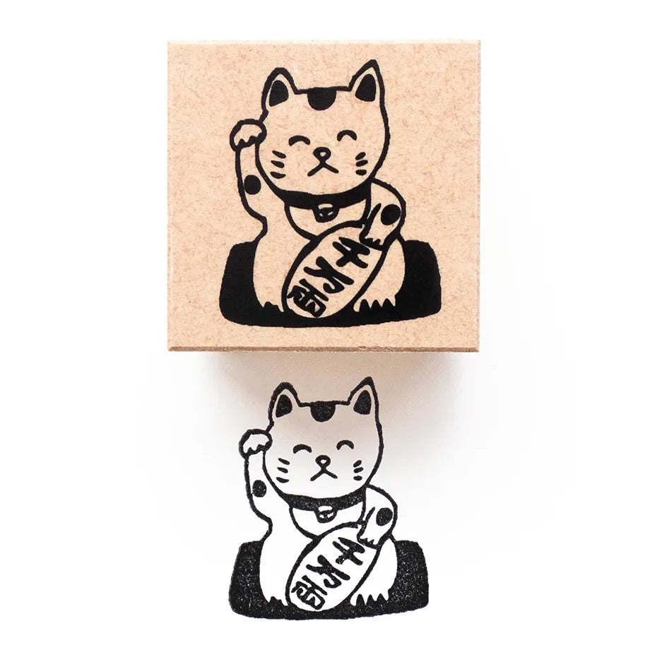 Cozyca x Ai Okino Japanese Motif Wooden Rubber Stamps (4 Designs)