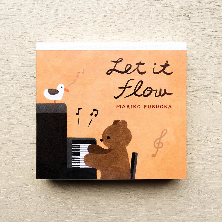 Cozyca x Mariko Fukuoka Block Memo - Let It Flow