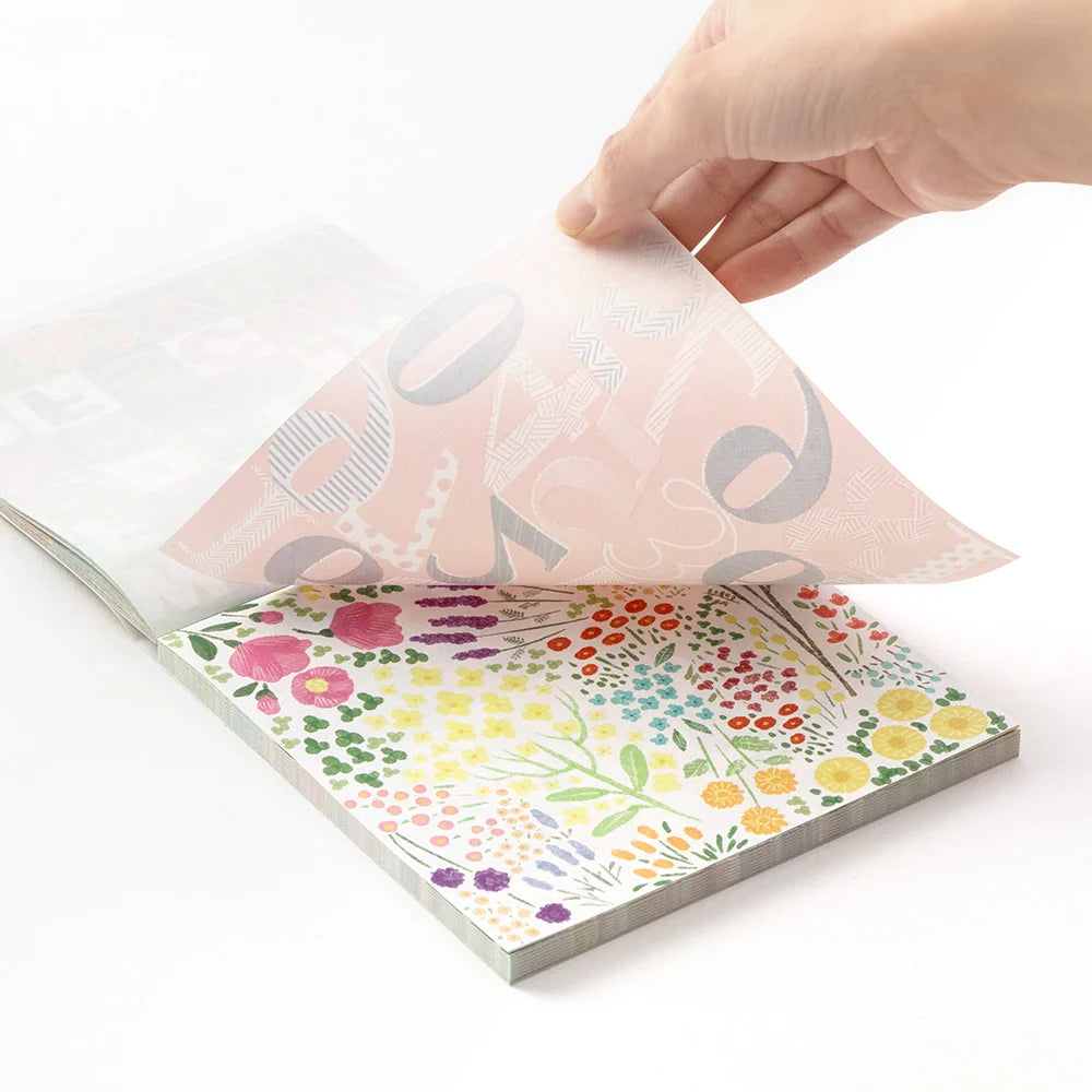 MIDORI Origami Block (15 cm) - Motif