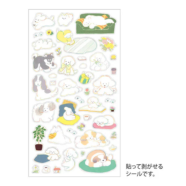 MIDORI Removable Stickers - Dogs (M)