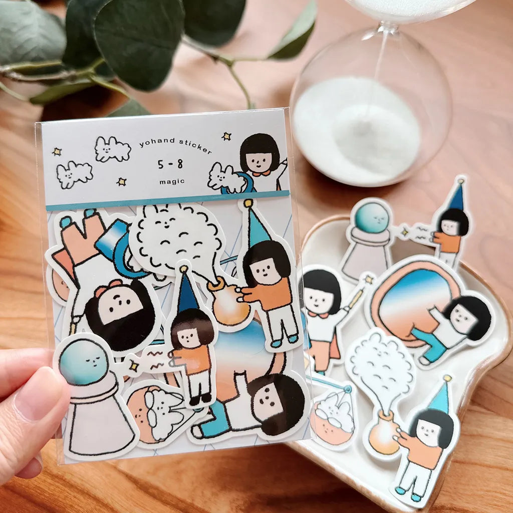 Yohand Studio Medium Wataerproof Sticker Set (5 Pcs) – Magic (8)