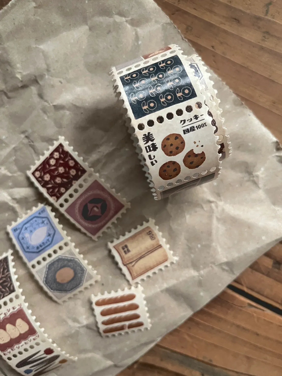 Breezy Studio Special-Cut Stamp Stickers – The Scent (3 cm x 100 cm)