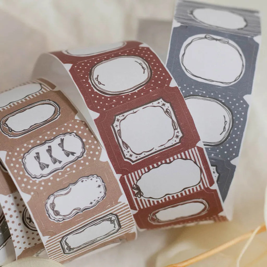 Loi Design Kiss-Cut Paper Tape Stickers – French bow (3 cm x 150 cm)