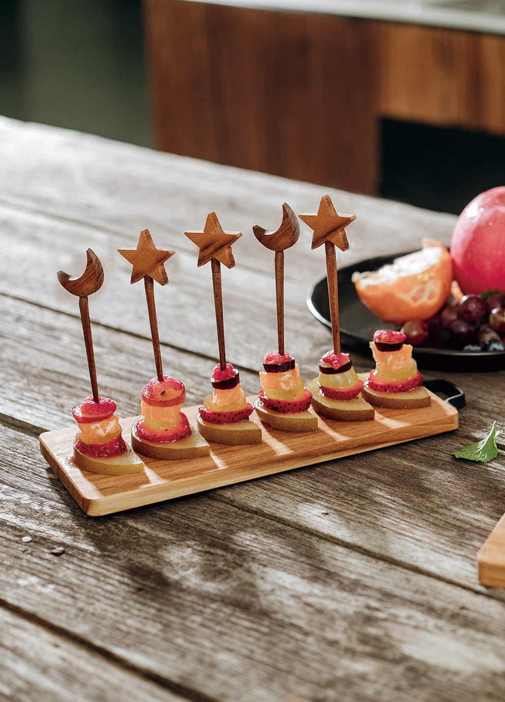 Wooden Fruit Pick (6 Options)