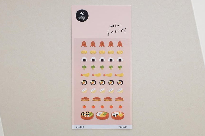 Suatelier Mini Stickers - Food 120