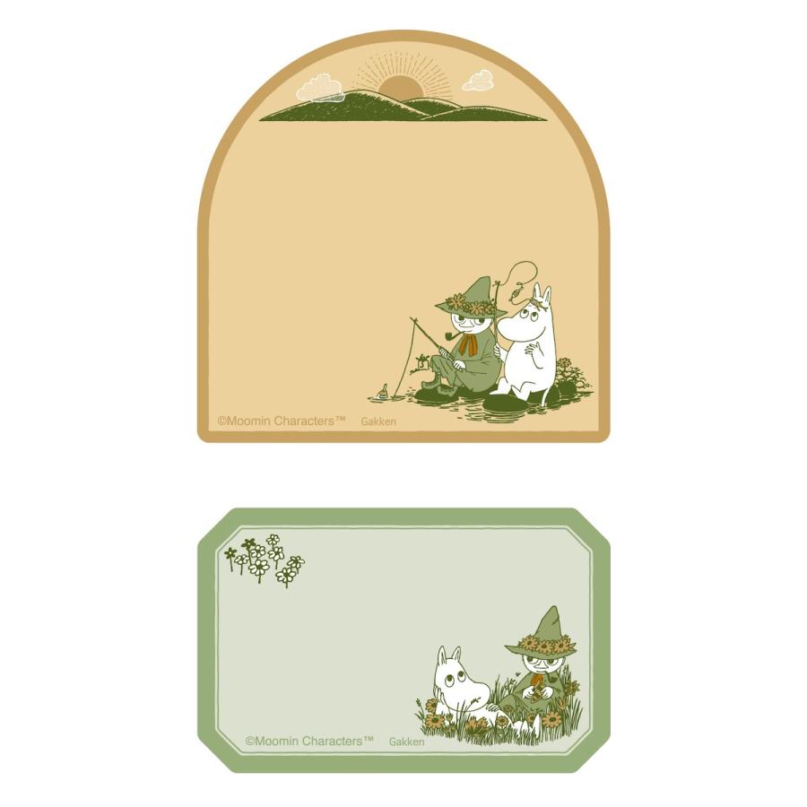 Moomin Sticky Memo Set – Snufkin & Moomin