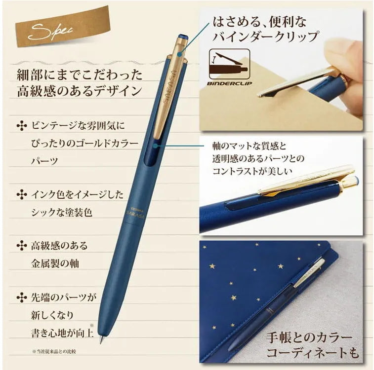 Zebra Sarasa Grand Vintage Gel Pen (0.5 mm)