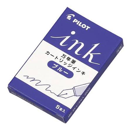 PILOT Fountain Pen Ink Cartridges (5 Pcs, 3 Colors)