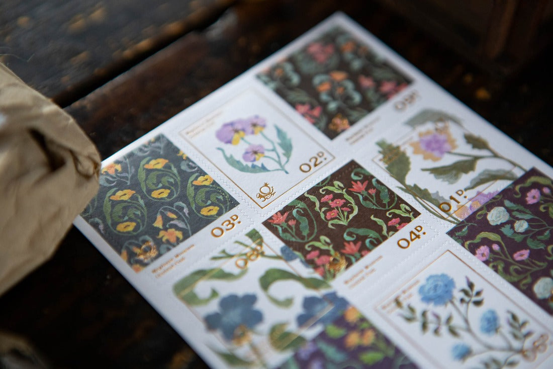 OURS Foil Stamp Stickers (2 Sheets) - Journal of the Wayfarer