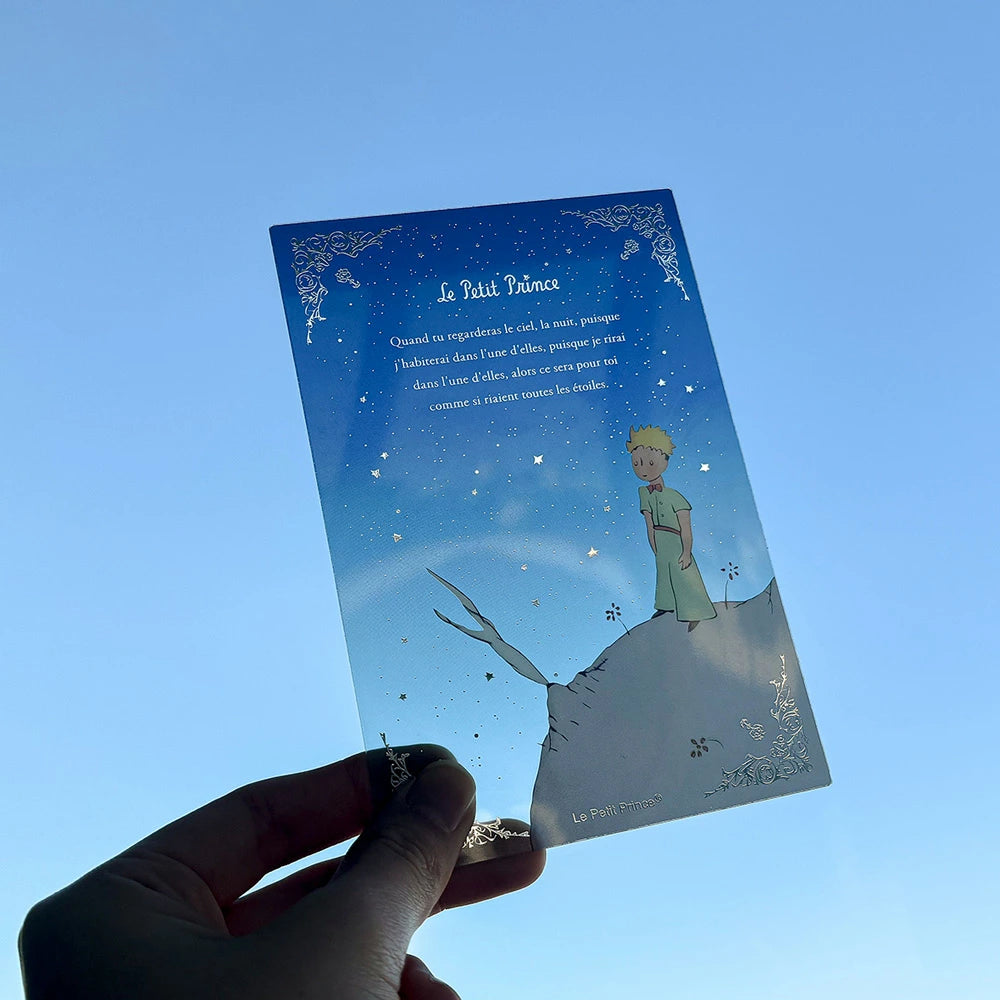 ROKKAKU The Little Prince Clear Card - Night Sky