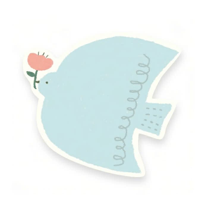 Furukawa Shiko Die-Cut Sticky Notes – Little Bird