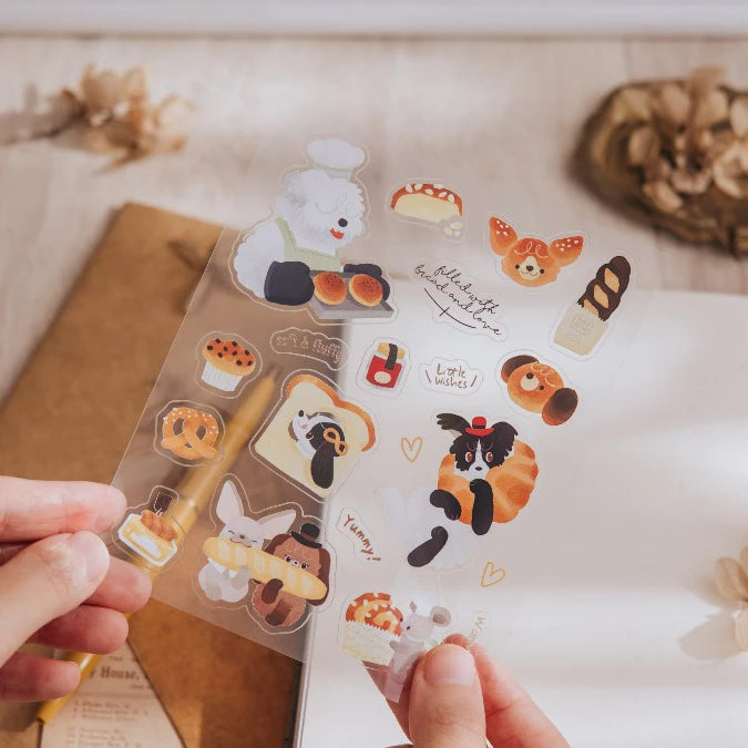 wwiinngg PET Sticker - Soft & Fluffy Bakery