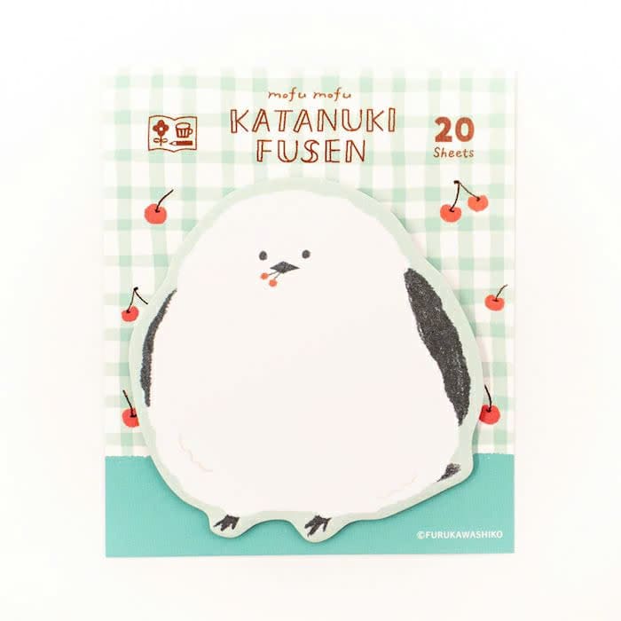 Furukawa Shiko Die-Cut Sticky Notes – Fluffy Bird