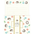 Furukawa Shiko Hanko Letter & Envelope Set - Harinezumi to Ohana