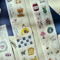 PION Kiss-Cut Washi Tape Stickers – Fruit (3.5 cm x 57 cm)