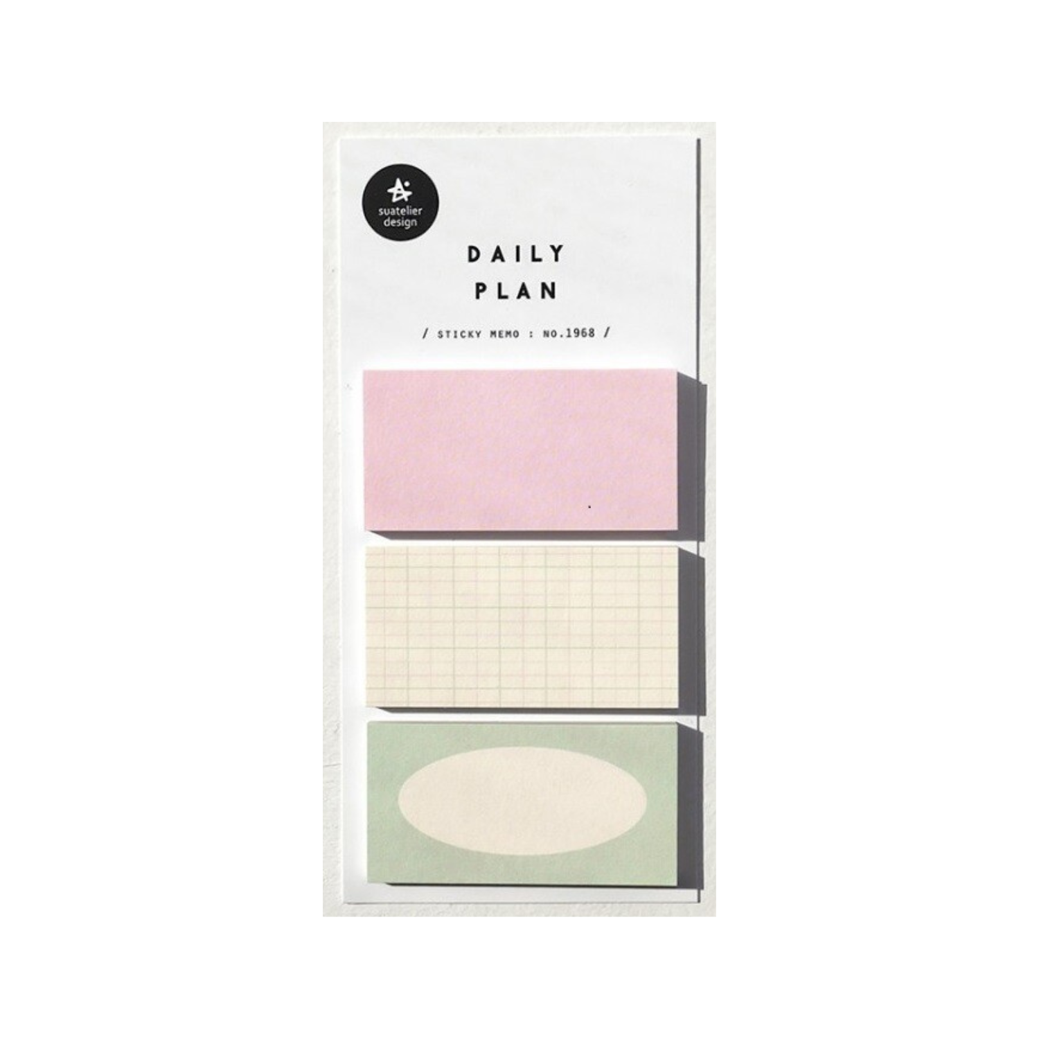 Suatelier Sticky Notes - Daily Plan 1968