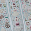 Loi Design Kiss-Cut PET Tape Stickers – Strawberry Afternoon Tea (5 cm x 90 cm)