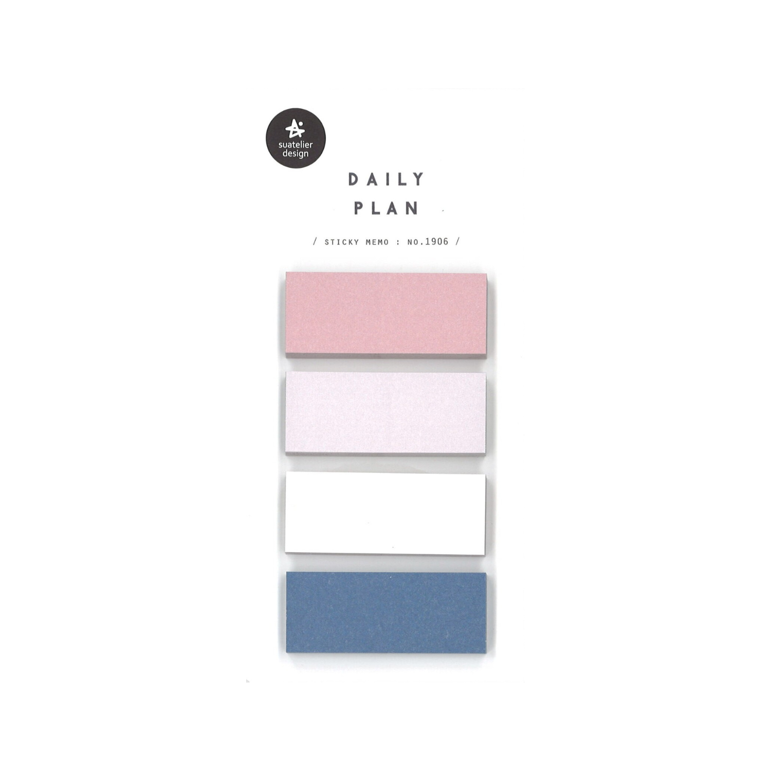 Suatelier Sticky Notes -Daily Plan 1906