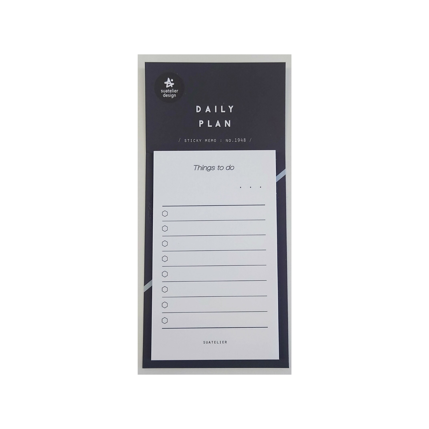 Suatelier Sticky Notes -To Do List White 1948