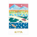 King Jim KITTA Clear Pre-cut PET Film Tape – Landscape