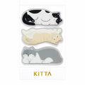 King Jim KITTA Clear Die-cut PET Film Stickers – Cat