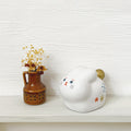DECOLE Moon-Tail Rabbit Ceramic Ornament
