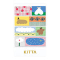 King Jim KITTA Basic Pre-cut Washi Tape - Stroll
