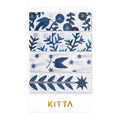 King Jim KITTA Basic Pre-cut Washi Tape - Shine (Silver Foil)
