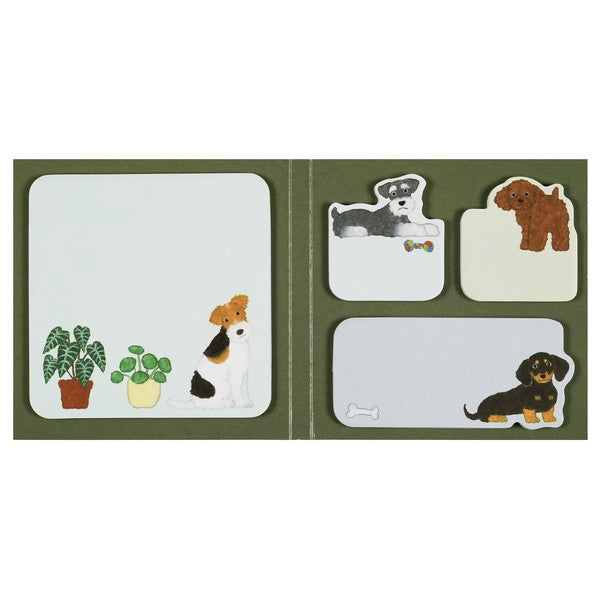 Greating Life Yusuke Yonezu Book-type Sticky Notes - Dog