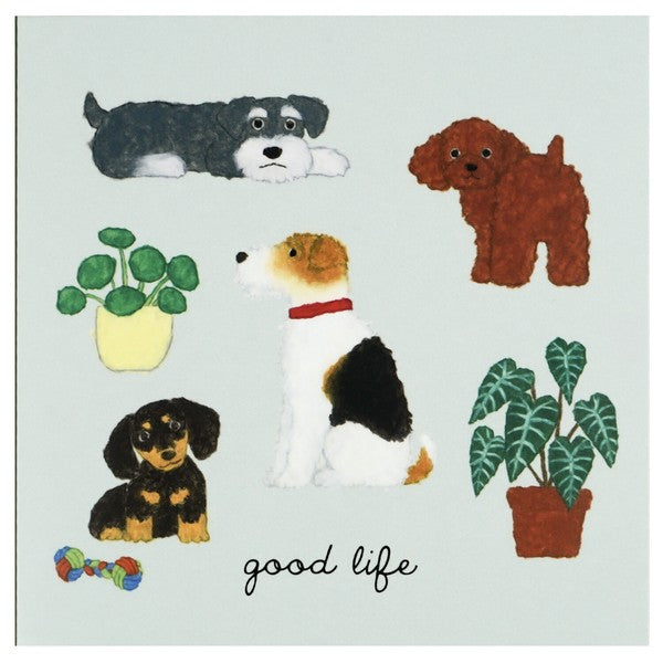 Greating Life Yusuke Yonezu Book-type Sticky Notes - Dog