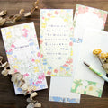 Cozyca x Emily Burningham Small Letter Pad - Primulas