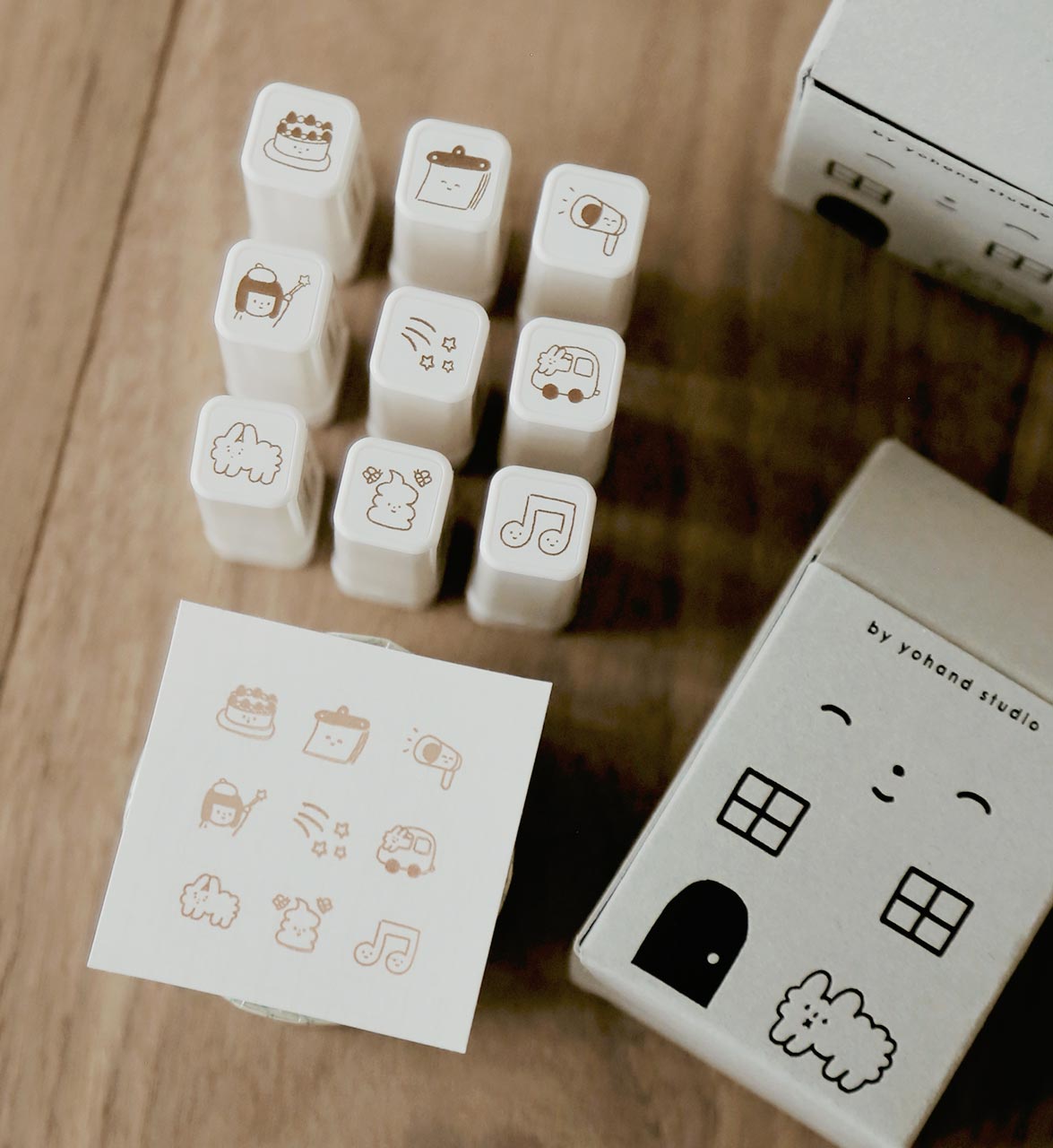 Yohand Studio Mini Pre-Inked Stamp (9 Options) - VOL.2