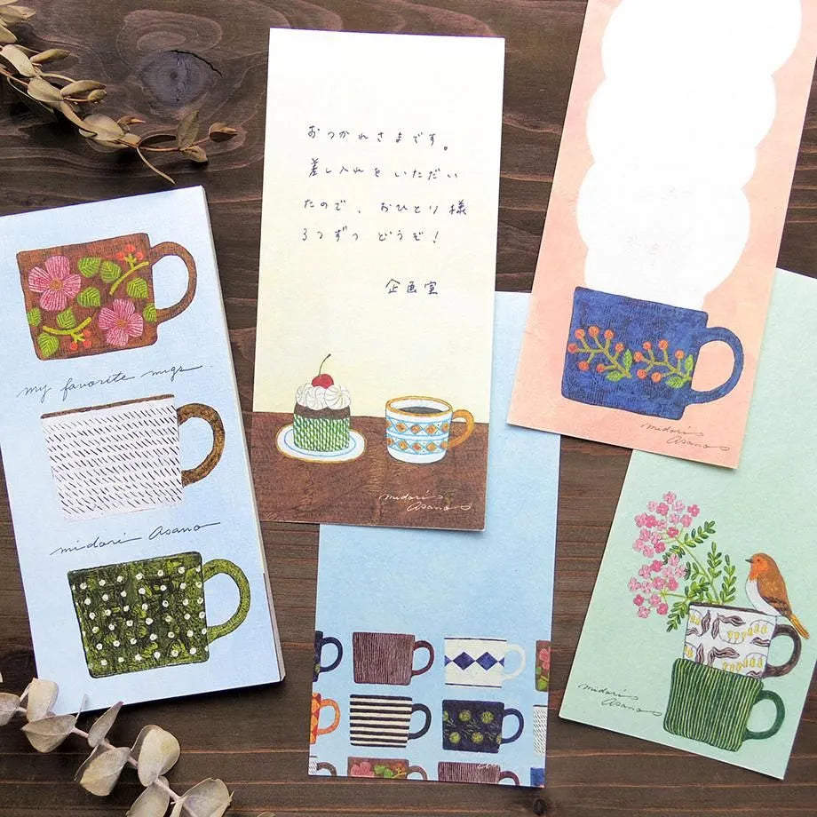 Cozyca x Midori Asano Small Letter Pad - My Favorite Mugs
