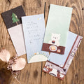 Cozyca x Mariko Fukuoka Small Letter Pad - HOSHI KUMA