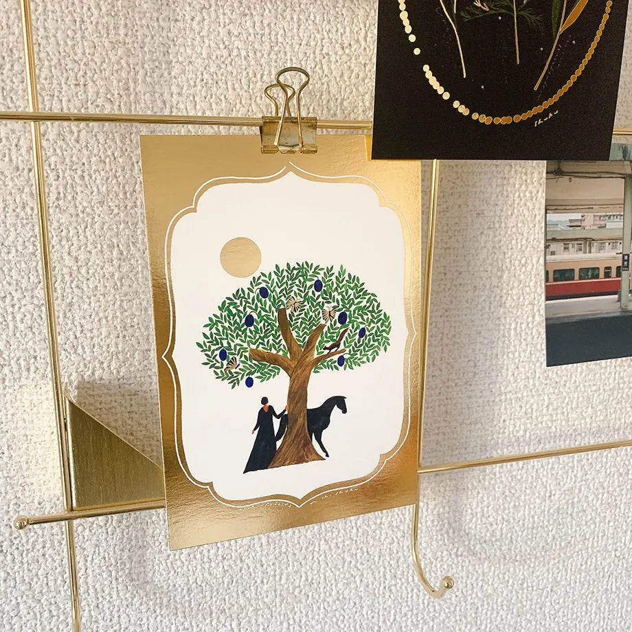 Cozyca x Shuku Nishi Foil-Stamped Postcards (4 Designs)