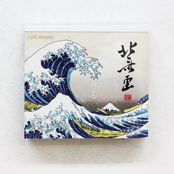 Cozyca Block Memo - Hokusai: Thirty-Six Views of Mount Fuji
