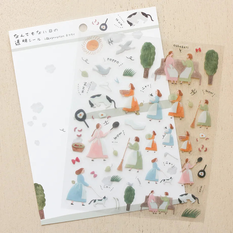 Cozyca x Necktie Sticker Sheet - Ordinary Day