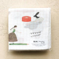 Cozyca x Necktie Large Handkerchief - Meadow on the Desk