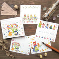 Cozyca x Aiko Fukawa Block Memo - Little Fluffy Friends