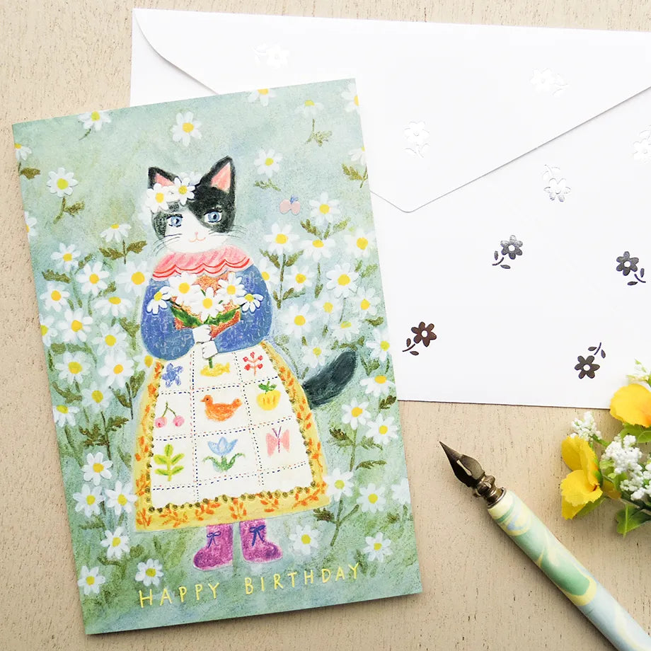 Cozyca x Aiko Fukawa Birthday Card - Happy Birthday