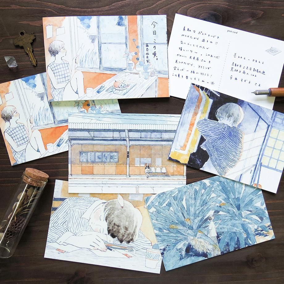 Cozyca Products X Sayuri Fujimaki Postcard Set - These days(10 pcs)