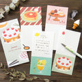 Cozyca x Mariko Fukuoka Small Letter Pad - Sweets